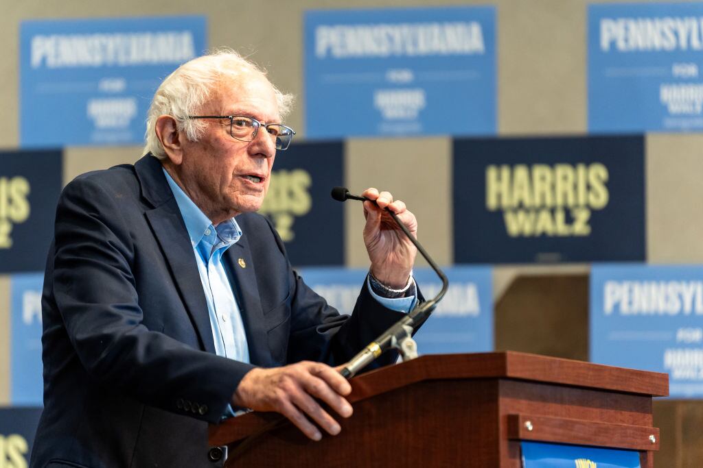 Bernie Sanders. I Foto: Nathan Morris/NurPhoto via Getty Images.