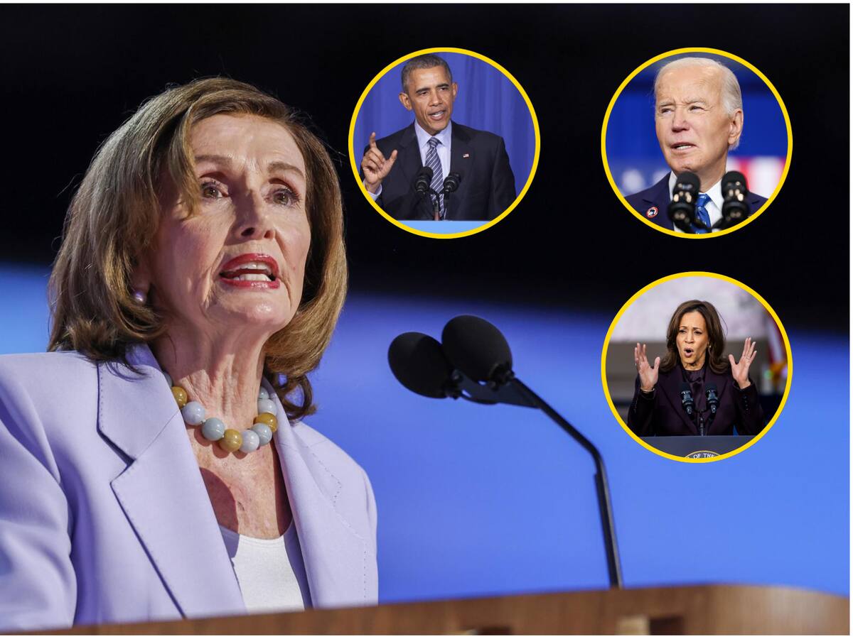 Barack Obama, Joe Biden y Harris celebran el “legado” de Nancy Pelosi tras anunciar su retiro