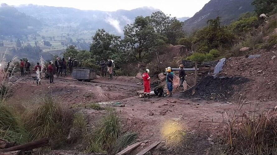 El hecho se presentó en el sector Millonario en la mina de esmeralda de Coscuez.  . Foto: ANM