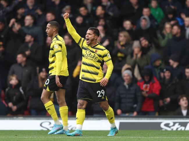 'Cucho' Hernandez del Watford FC (Photo by Julian Finney/Getty Images)