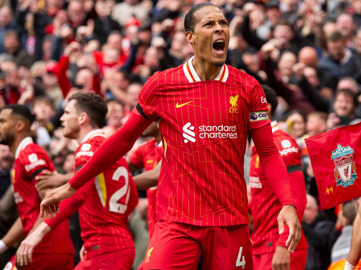 Virgil Van Dijk renovó con el Liverpool y seguirá siendo compañero de Luis Díaz