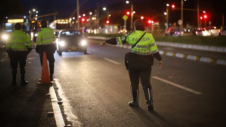 Foto de referencia de un patrullaje de la Policía de Bogotá. Foto: Colprensa/Álvaro Tavera