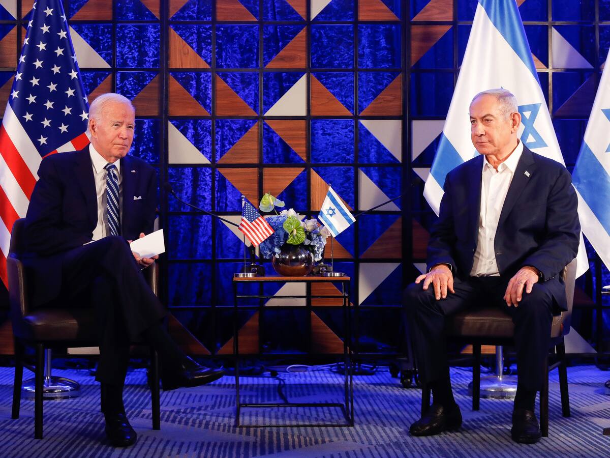 Biden a Netanyahu en Tel Aviv: “No están solos”