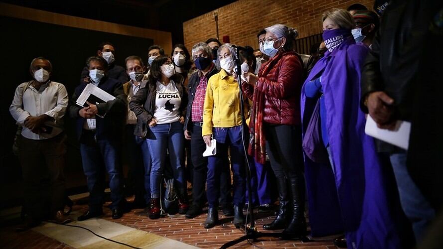 Comité del Paro fijó postura frente a violencia y bloqueos en las manifestaciones. Foto: Colprensa