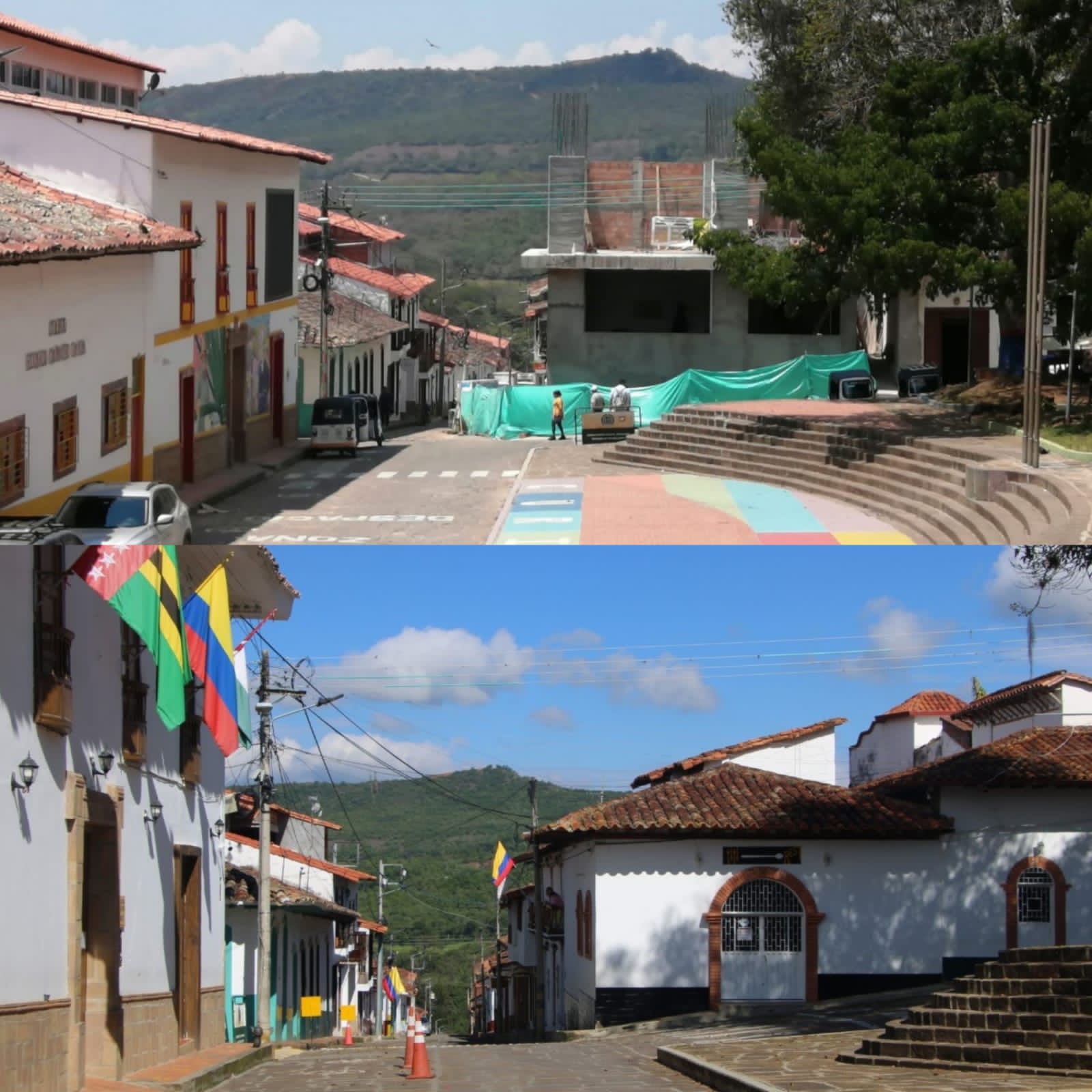 Parque de Curití. / Foto: Suministrada por Orlando Galvis.