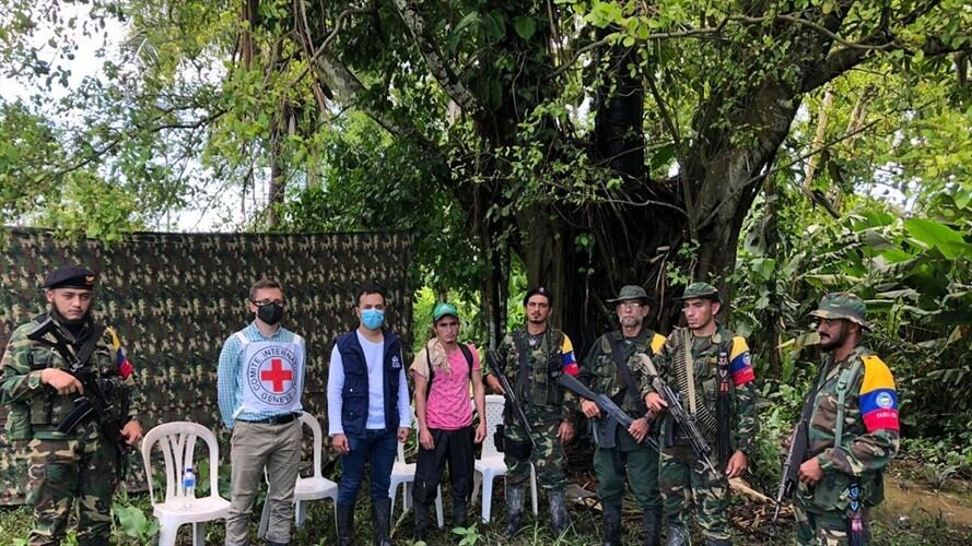 Disidencia de las Farc liberó un civil en la zona del Catatumbo. Foto: Cortesía