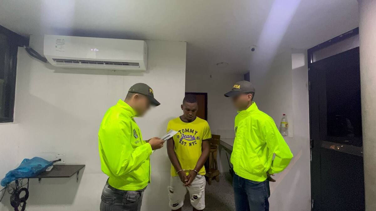 En Cartagena capturan presunto asesino de turista estadounidense, que se opuso a un robo