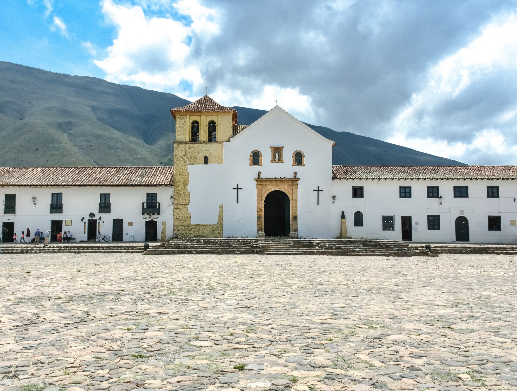 Plaza central de Villa de Leyva. Foto: Getty Images.