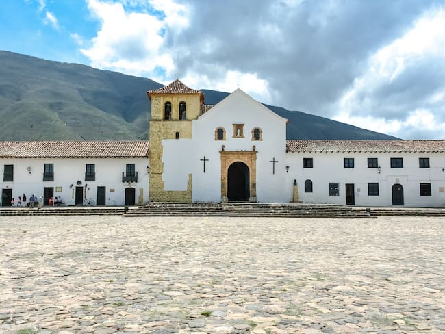 Plaza central de Villa de Leyva. Foto: Getty Images.