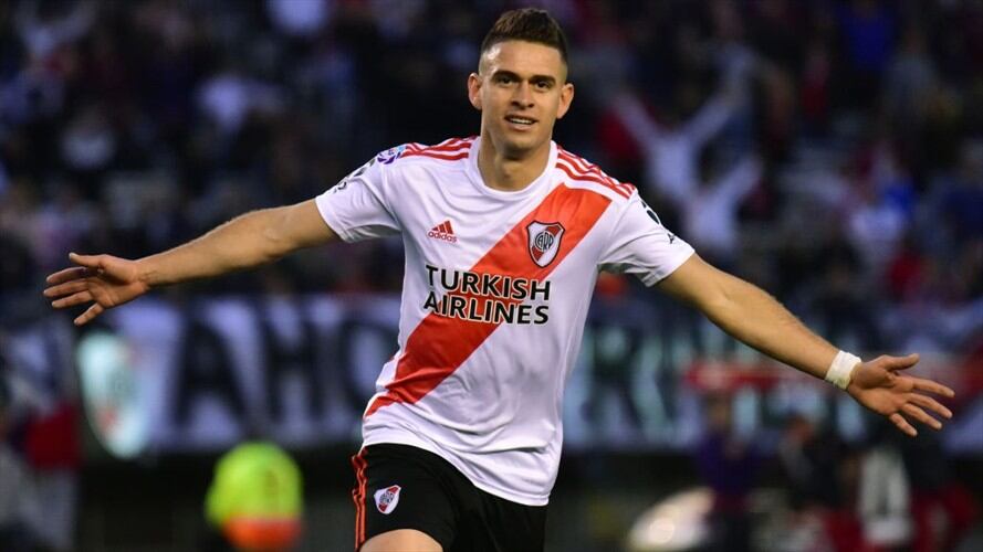 Rafael Santos Borré delantero de River Plate. Foto: Getty Images