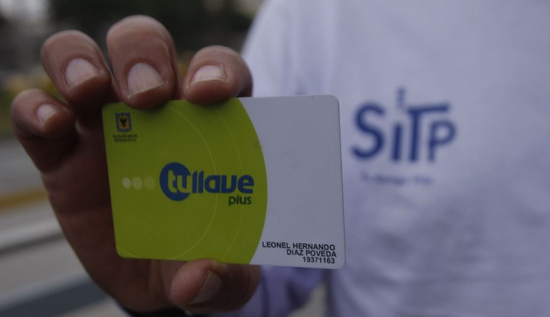 Tarjeta Tu Llave se podrá recargar en Internet. Foto: Colprensa.