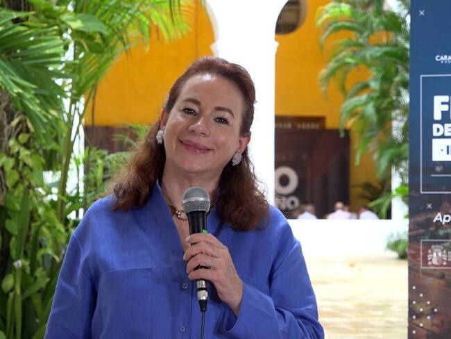 María Fernanda Espinosa, expresidente de la Asamblea de la ONU, diplomática y poetisa, habló en el primer Festival del Pensamiento Iberoamericano de Prisa Media.