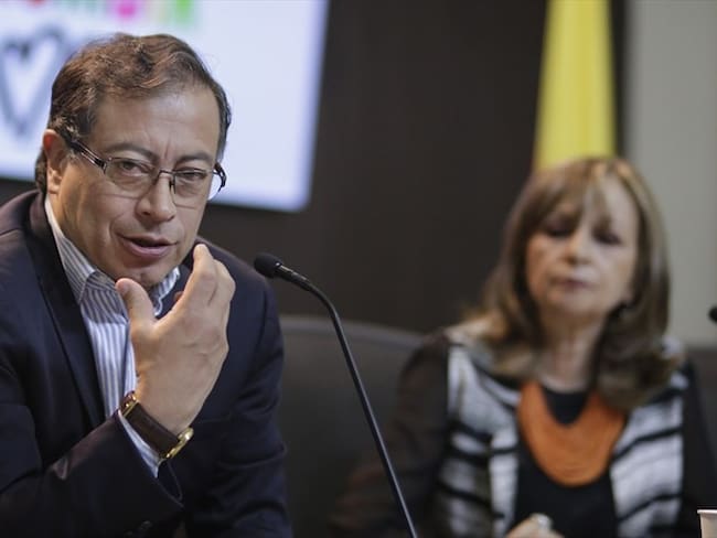 Senador colombiano Gustavo Petro. Foto: Colprensa - Sergio Acero