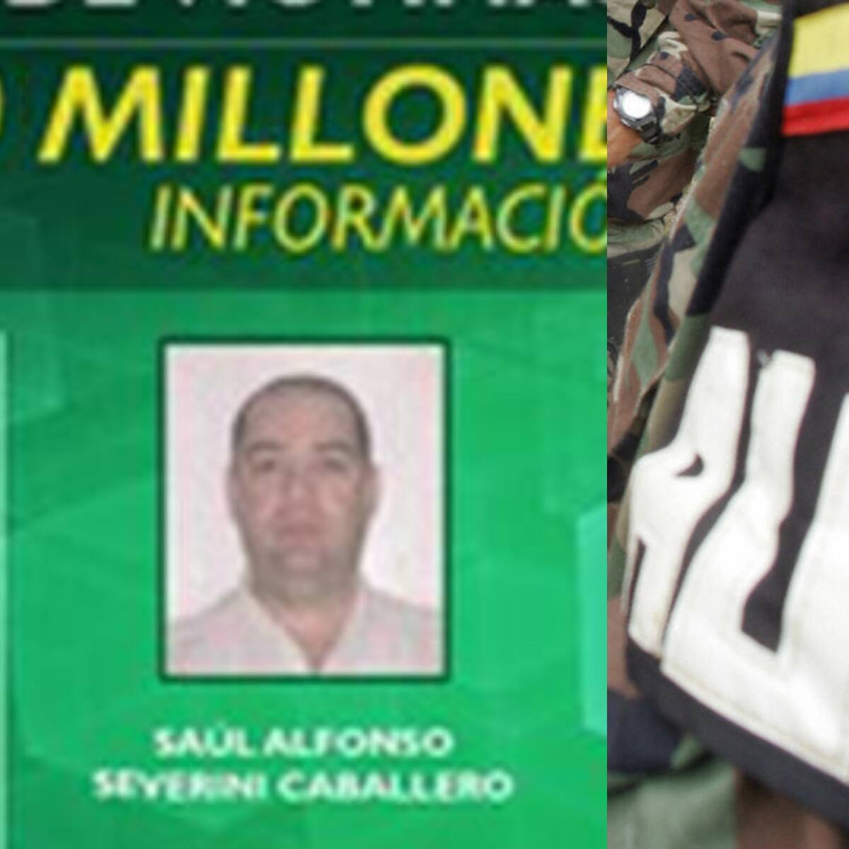 Fue capturado Saúl Severini, jefe del extinto Bloque Norte de las AUC