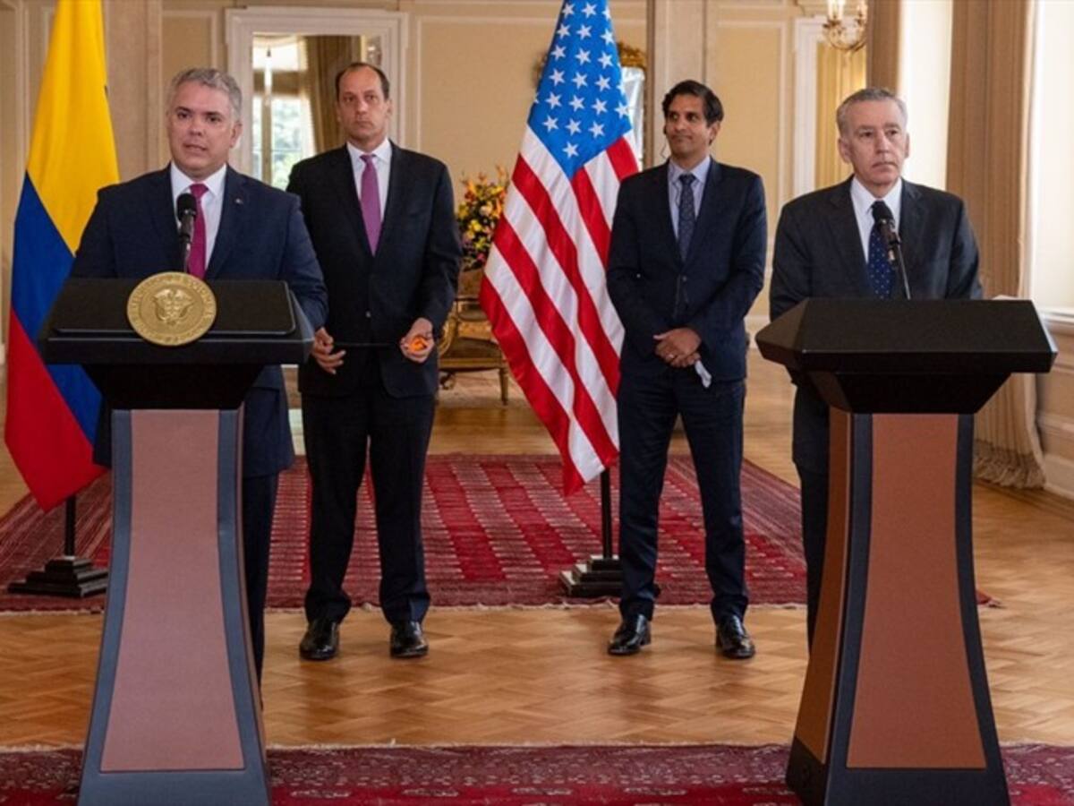 El presidente Duque se reunió con altos funcionarios de la Casa Blanca