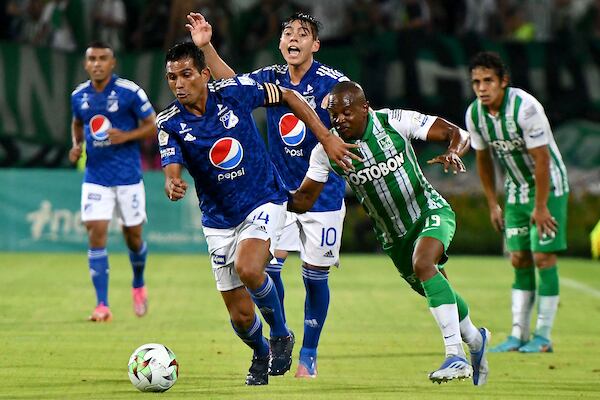 Atlético Nacional - Millonarios  (Photo: VizzorImage / Luis Benavides / Dimayor)