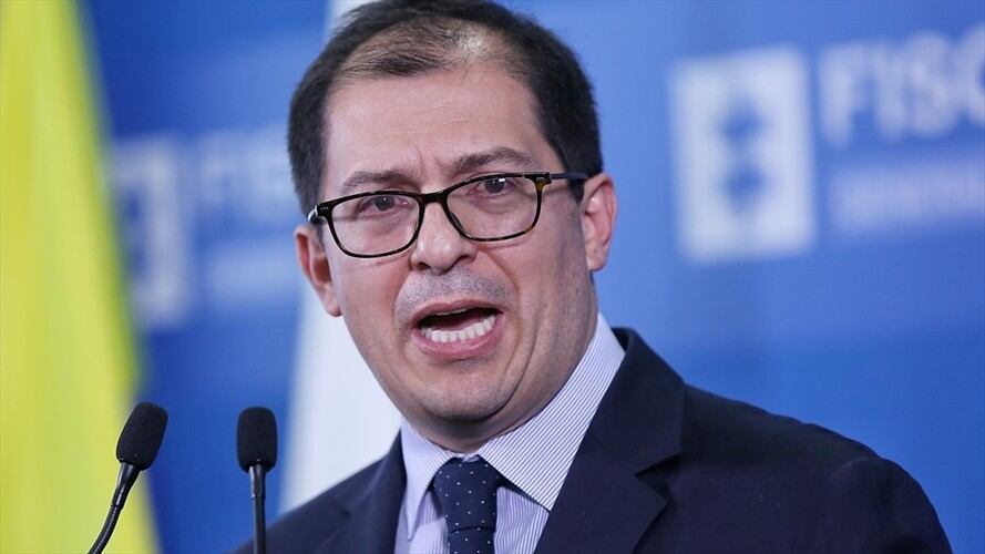 Francisco Barbosa dijo que el índice de esclarecimiento de estos casos es de solo el 38%. Foto: Colprensa / CAMILA DÍAZ