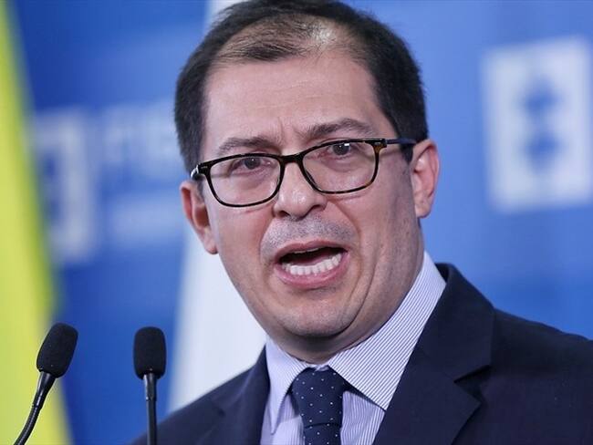 Francisco Barbosa dijo que el índice de esclarecimiento de estos casos es de solo el 38%. Foto: Colprensa / CAMILA DÍAZ