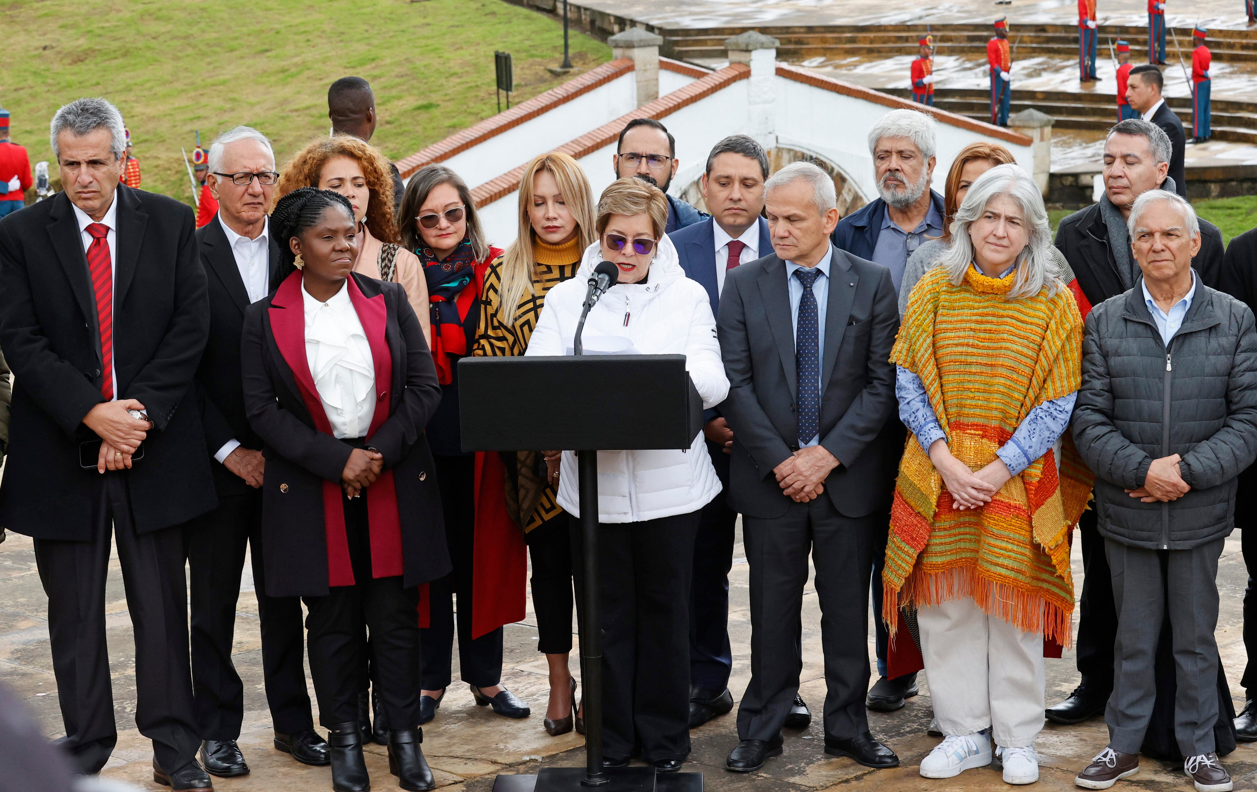 Ministros del Gobierno Petro. EFE/ Mauricio Dueñas Castañeda