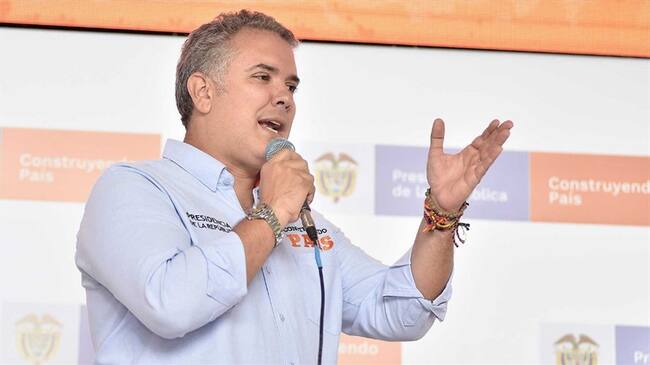 Presidente Iván Duque en Pasto. Foto: Presidencia de la República