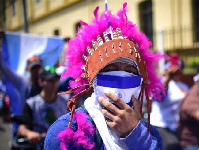 Las autoridades nicaragüenses no han confirmado ni negado esa denuncia, que ha sido condenada por organismos humanitarios locales.. Foto: Carlos Herrera/picture alliance via Getty Images
