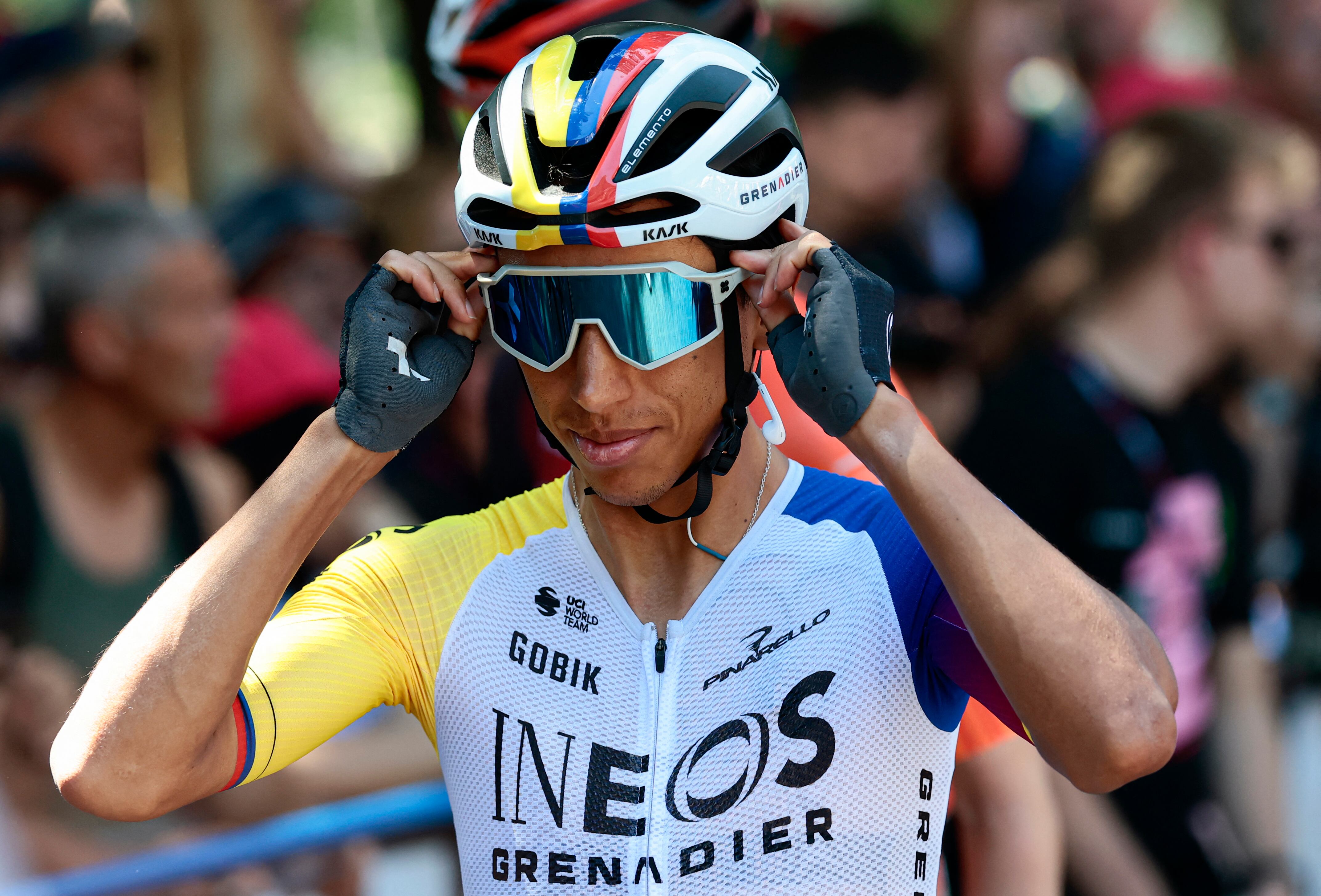Egan Bernal en junio de 2025 FOTO: Luca Bettini - Getty Images