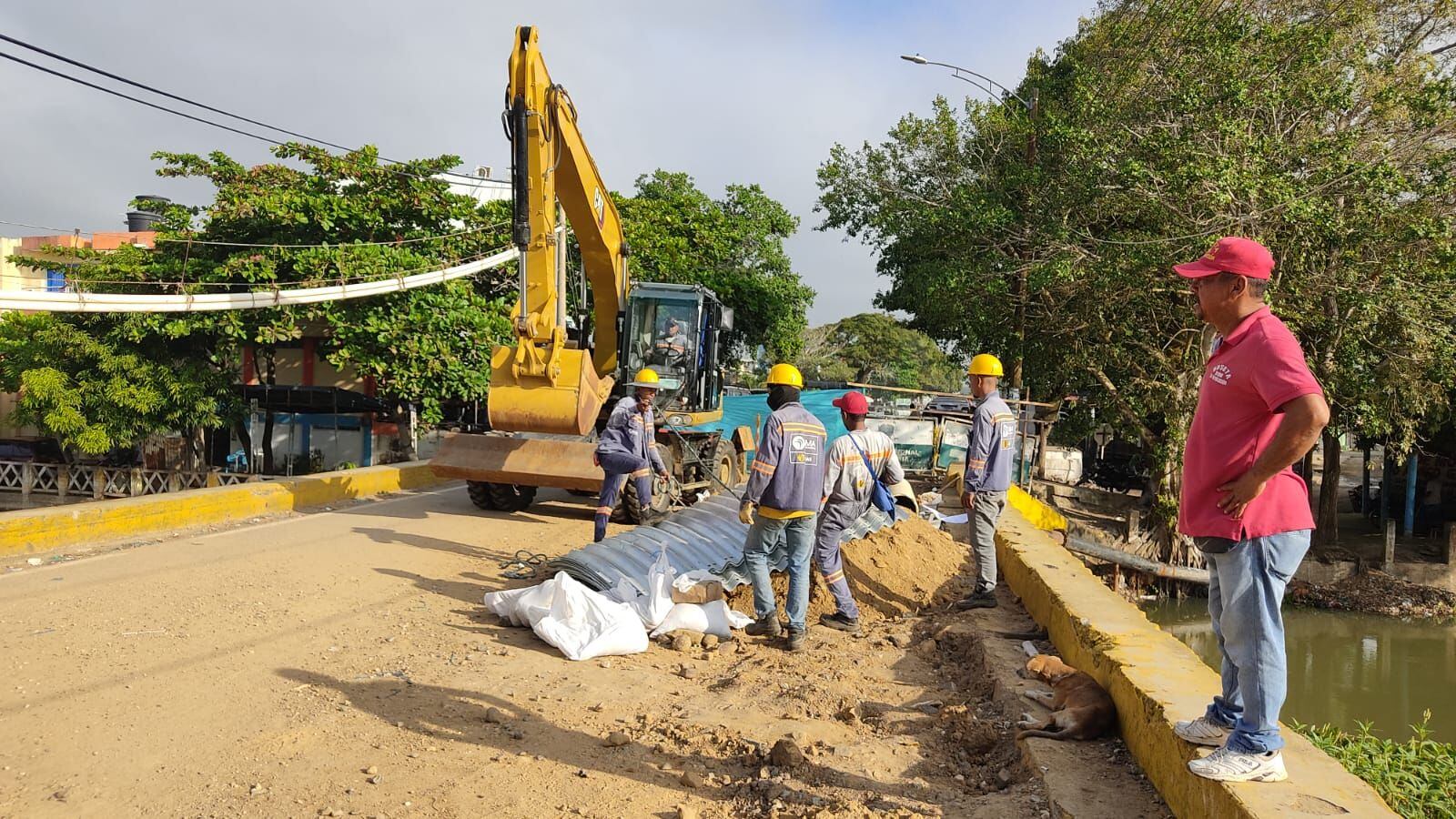 Puente sobre el Caño Chimalito, Lorica. Imagen de referencia. Foto: Alcaldía de Lorica
