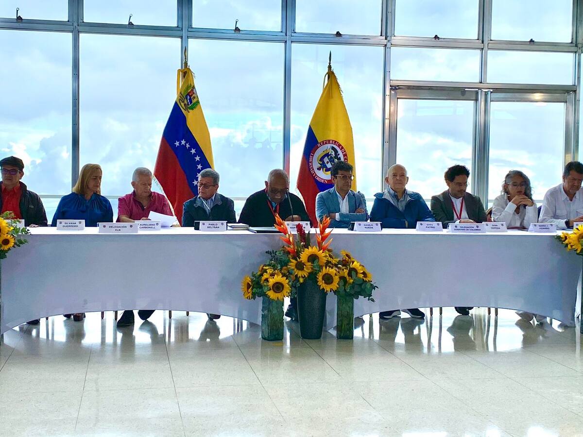 Gobierno Nacional y ELN concluyen primera ronda de diálogos en Caracas, Venezuela