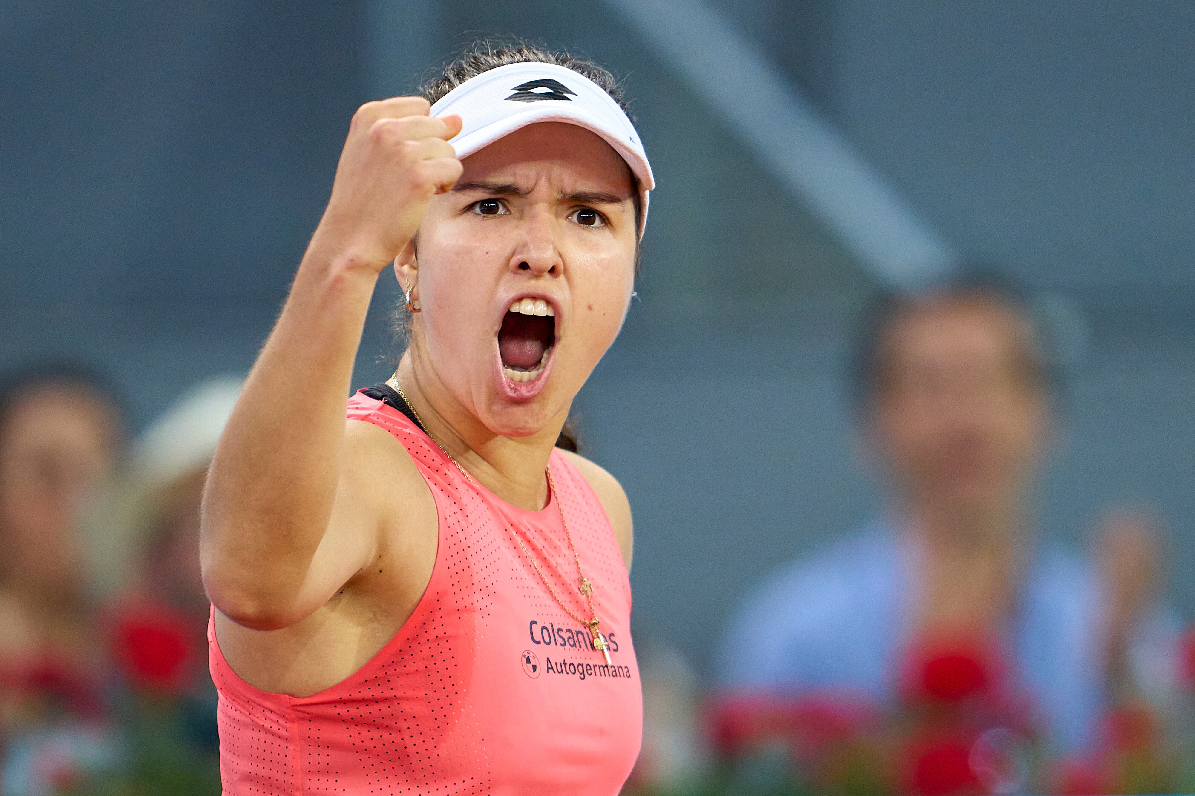 María Camila Osorio, tenista colombiana. Foto: Mateo Villalba/Quality Sport Images/Getty Images.