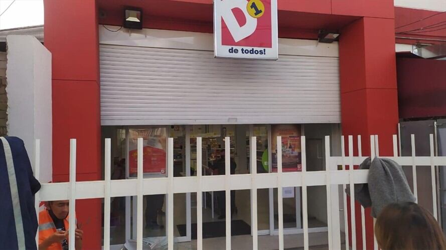 Asalto en un D1 de Bogotá. Foto: Cortesía