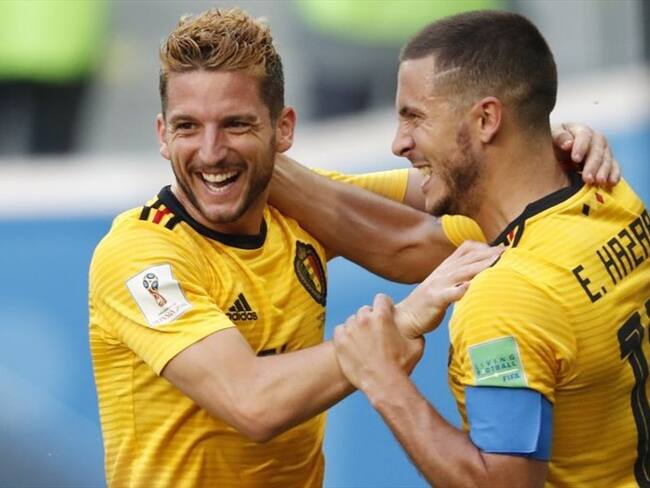 Bélgica, tercera del Mundial tras ganar a Inglaterra 2-0. Foto: Getty Images