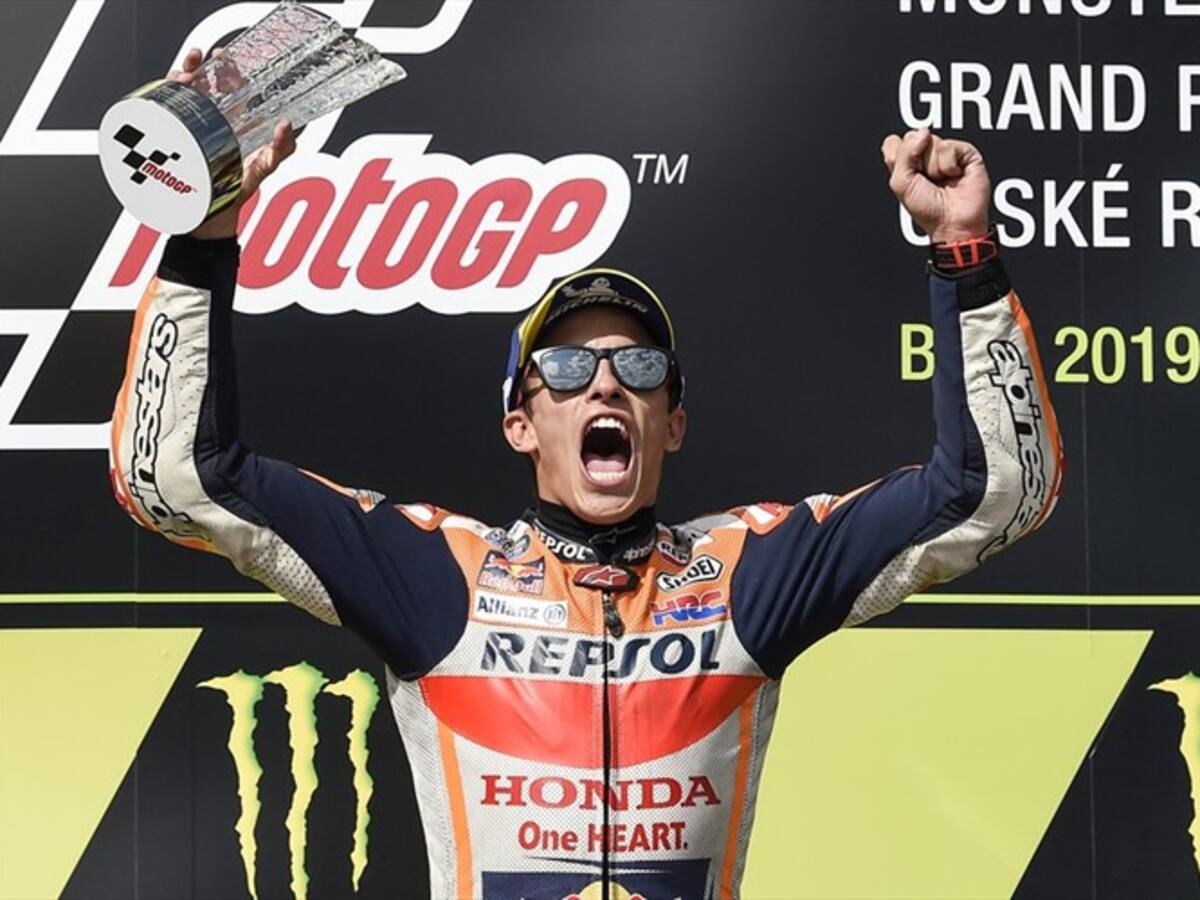 Márquez se consolida en el liderato con su triunfo en el MotoGP de República Checa