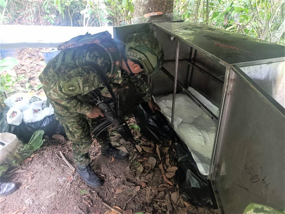 Fue ubicado un narcolaboratorio en Norte de Santander: generaba USD$5 millones mensuales