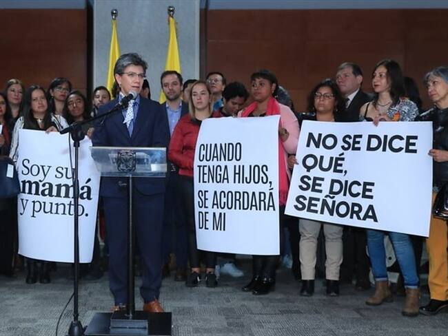 Claudia López asegura que Esmad “no volverá a salir como recurso de primera instancia”. Foto: Colprensa