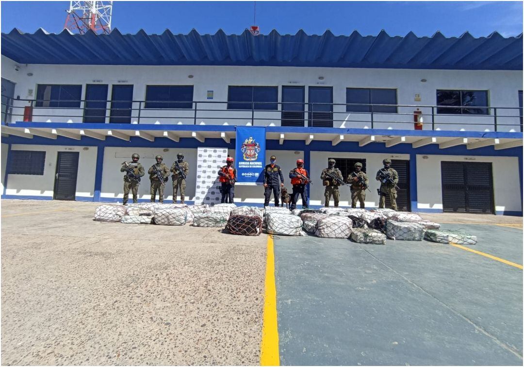 Durante los operativos de incautación no se reportaron capturas. Crédito: Cortesía Armada.