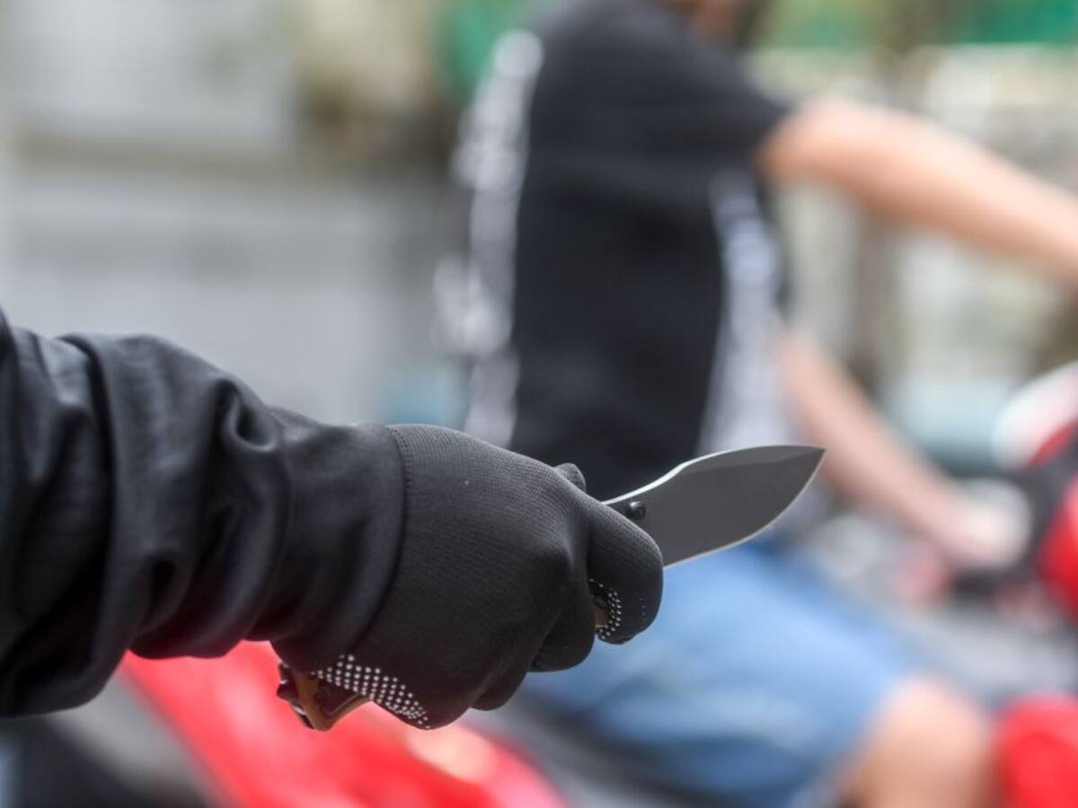 Video: Los robaron mientras estaban atrapados en un trancón en Bogotá