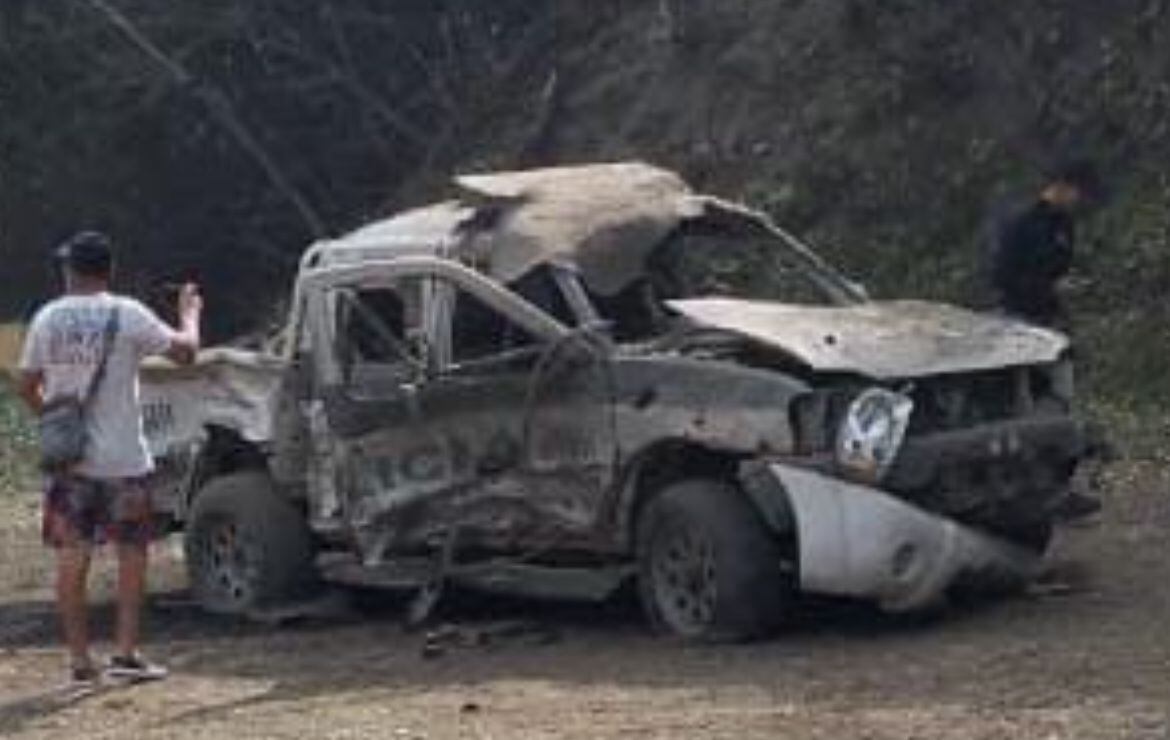 Explosión en el Cauca. I Foto: Cortesía.