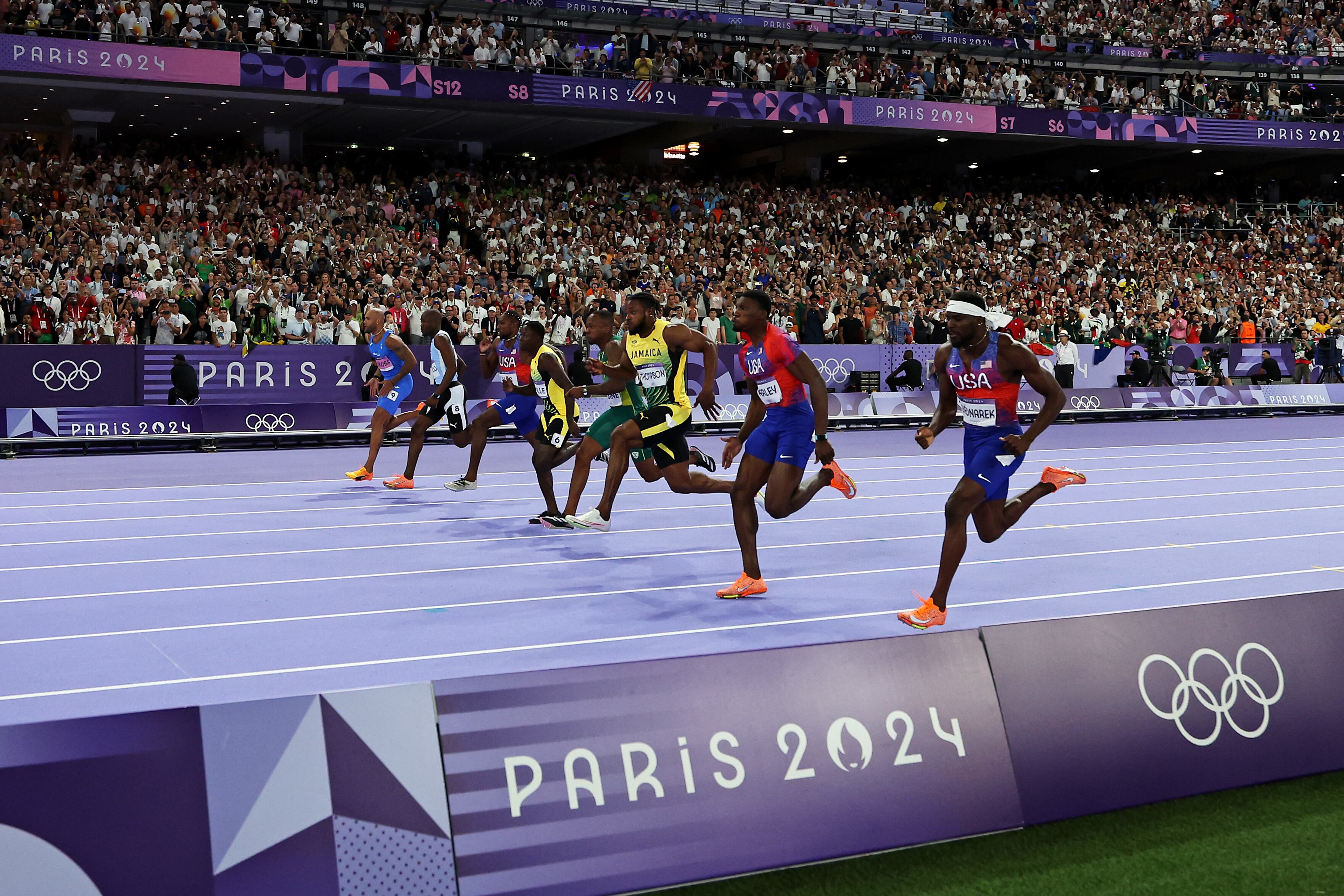 Final 100 metros planos Juegos Olímpicos París 2024 | Foto: GettyImages