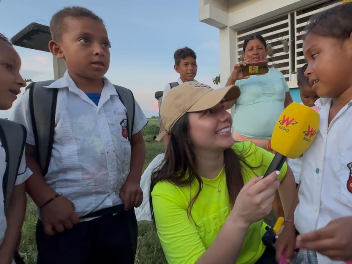 Sonrisas y abrazos: Soluciones W llevó luz y esperanza a escuela en Bolívar