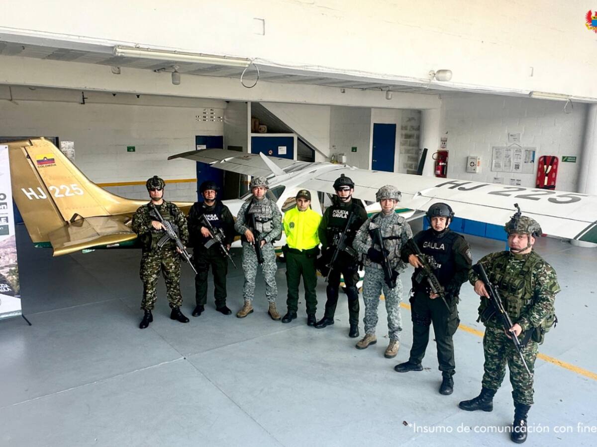 Fiscalía incauta una avioneta y bienes valorados en $33.000 millones, propiedad del ELN