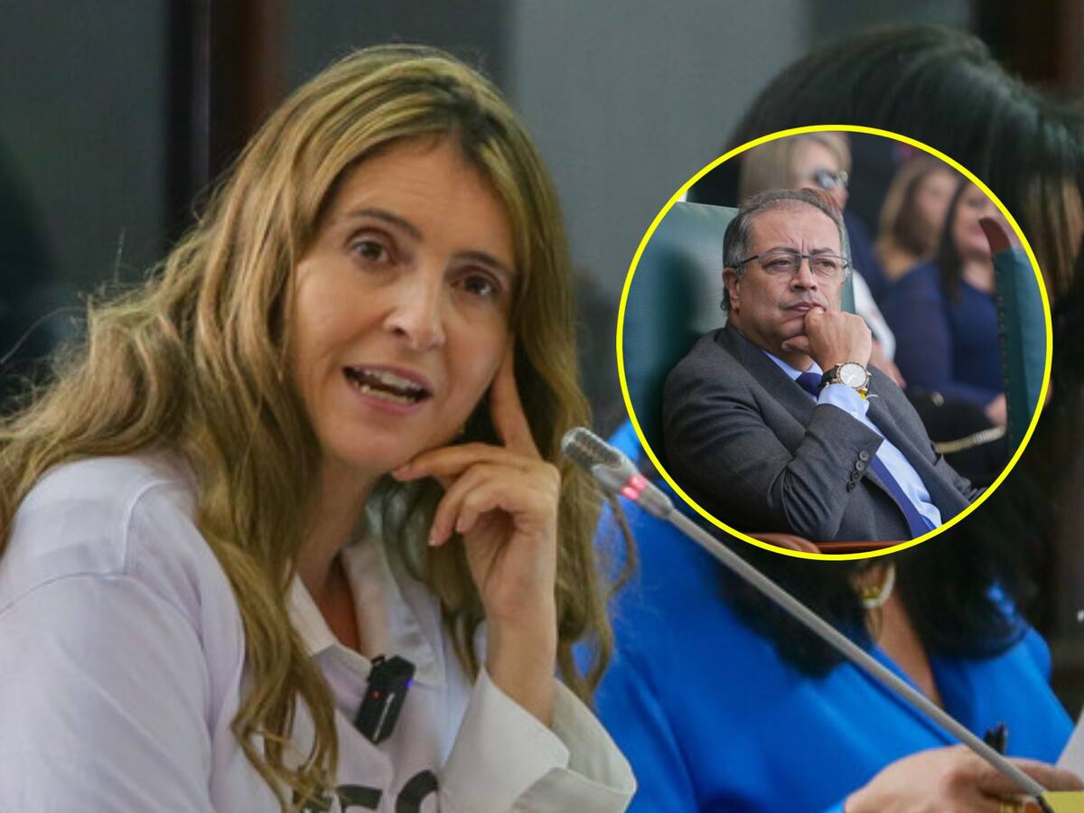 El momento en el que Paloma Valencia “defendió” al Gobierno de Gustavo Petro