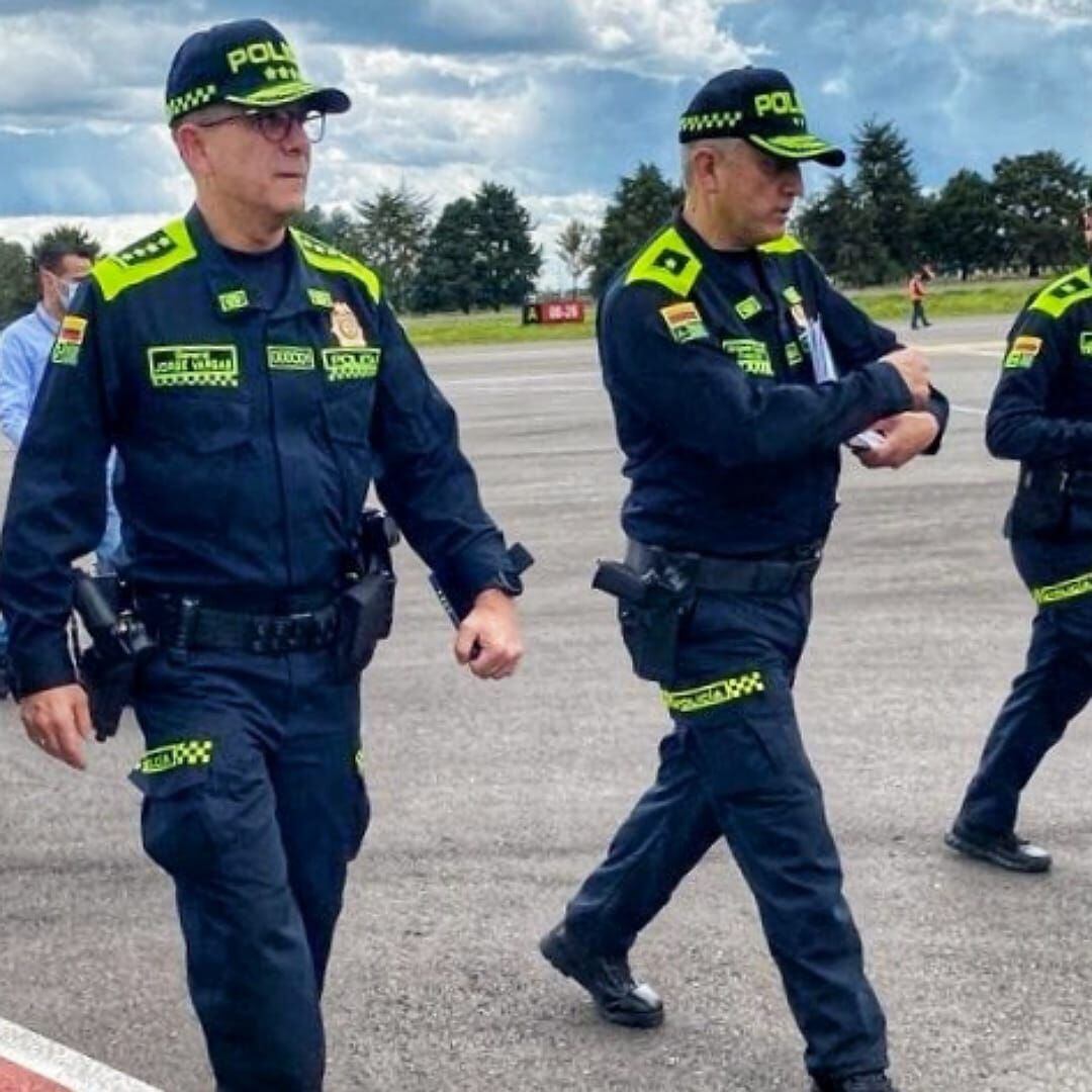 El General Jorge Luis Vargas, director de la Policía Nacional. Crédito: Policía Nacional. 