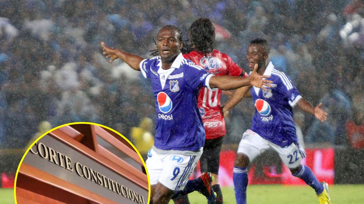 Corte pide regular condiciones de los futbolistas por caso Jorge Perlaza en Millonarios