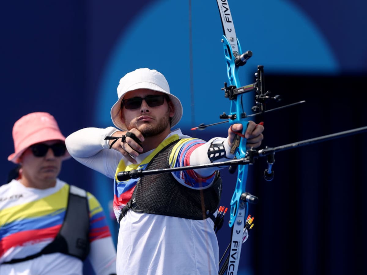Tiro con arco: Santiago Arcila concluyó su participación en París 2024