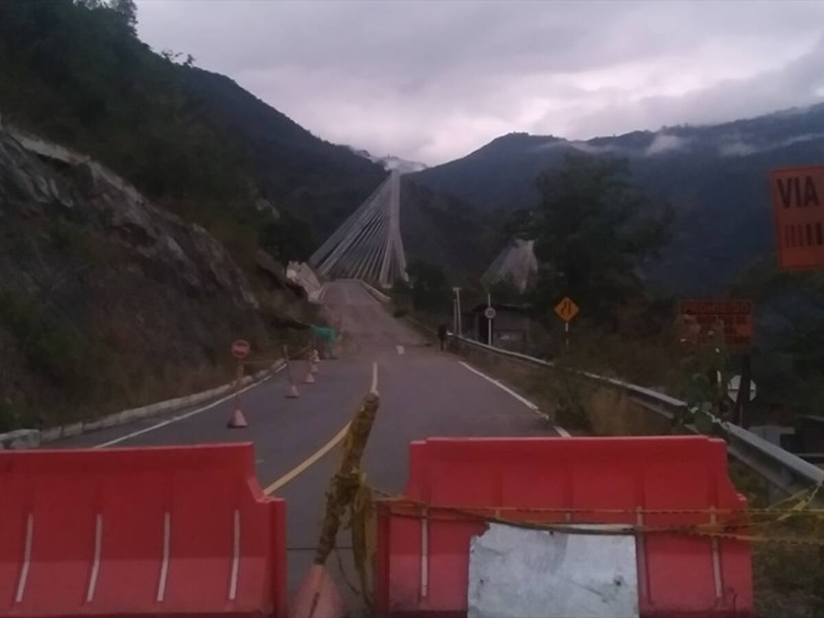 Después de ser inaugurado, el Puente Hisgaura permanece con cierre a un carril