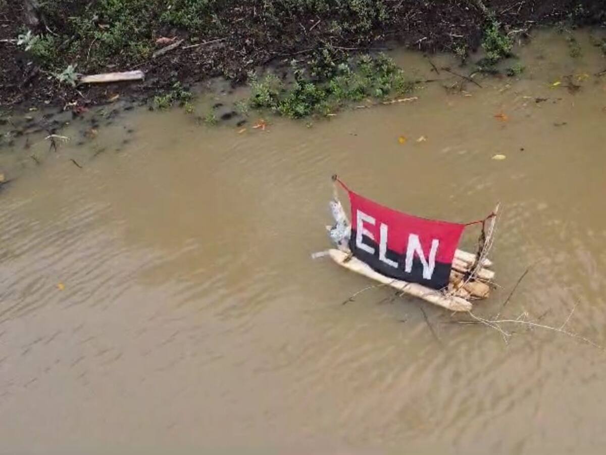 ELN instaló explosivos en canoa en el río Baudó para atentar contra población civil y FFMM