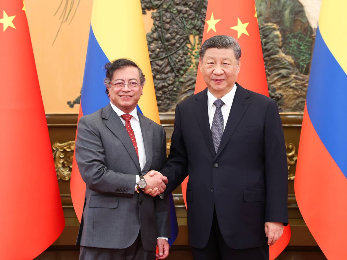 Xi Jinping le aseguró a Petro que China está dispuesta a importar más productos colombianos
