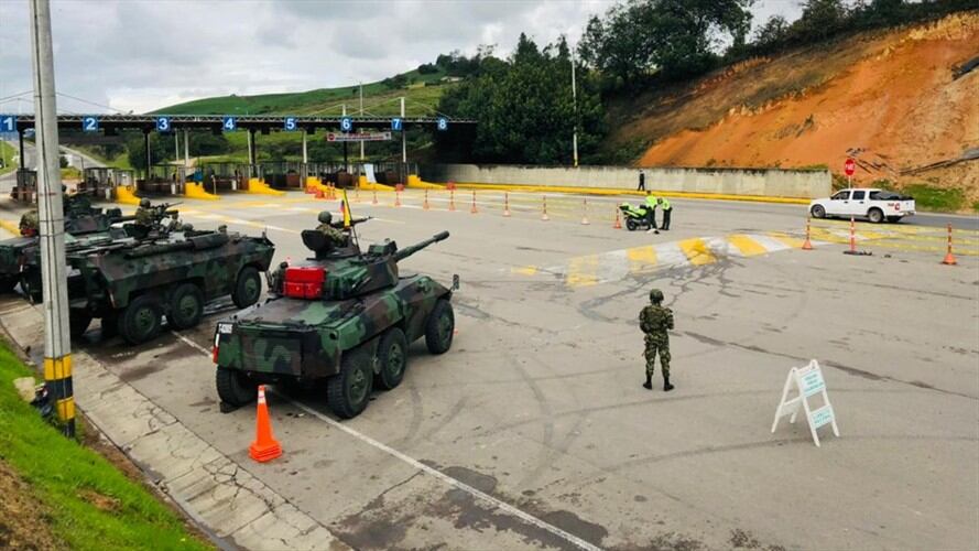 Al menos en cuatro vías nacionales se registran protestas por parte de camioneros.   . Foto: Segunda División