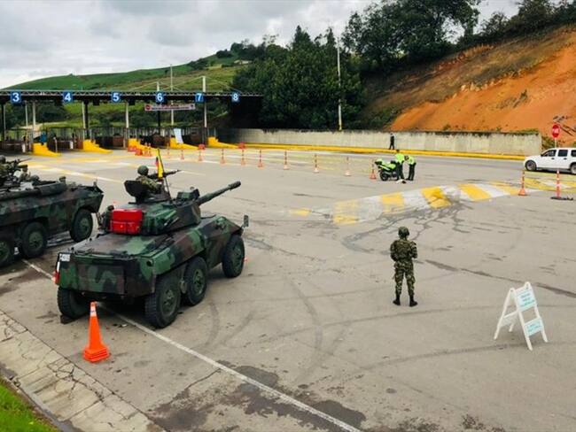 Al menos en cuatro vías nacionales se registran protestas por parte de camioneros. . Foto: Segunda División