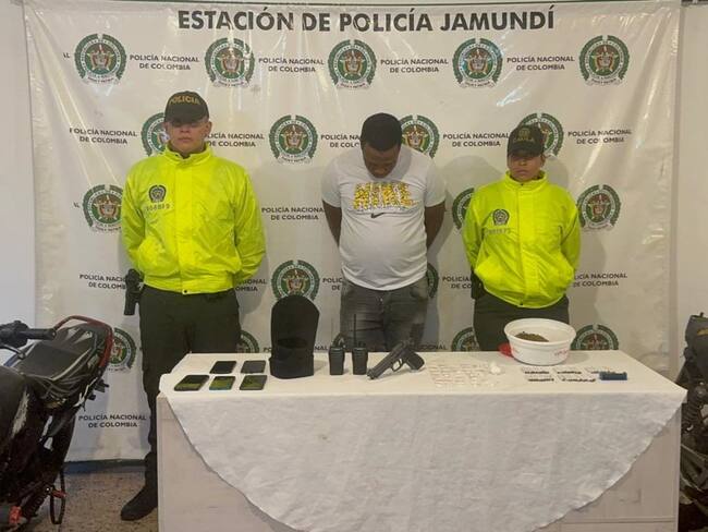 Alias "Goliat" fue enviado a prisión por orden de un juez. Foto: Policía.